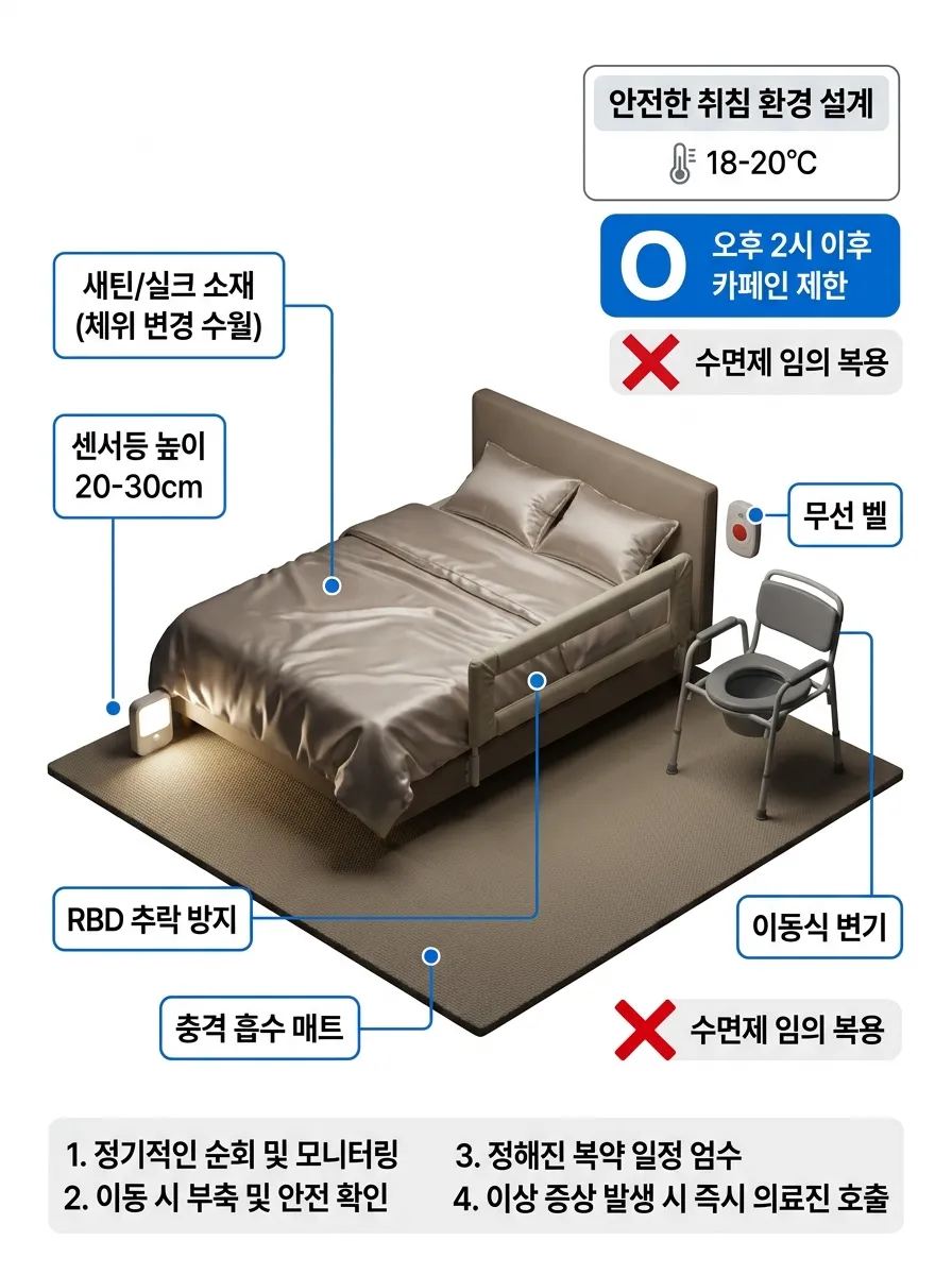 안전한 취침 환경 설계